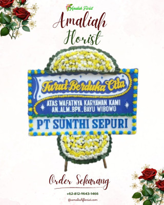 Papan Bunga Duka di Citaleus